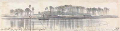 Vicino a Negadeh, 12:30 pm, 17 gennaio 1867 da Edward Lear